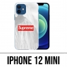Coque iPhone 12 mini - Supreme Montagne Blanche