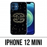 Coque iPhone 12 mini - Chanel Bling