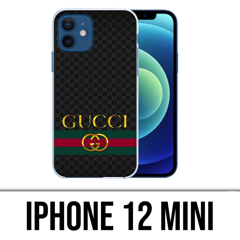 Coque iPhone 12 mini - Gucci Gold