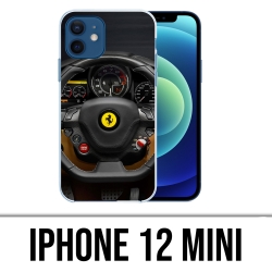 Coque iPhone 12 mini - Volant Ferrari