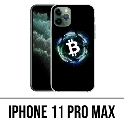 Custodia per iPhone 11 Pro Max - Logo Bitcoin
