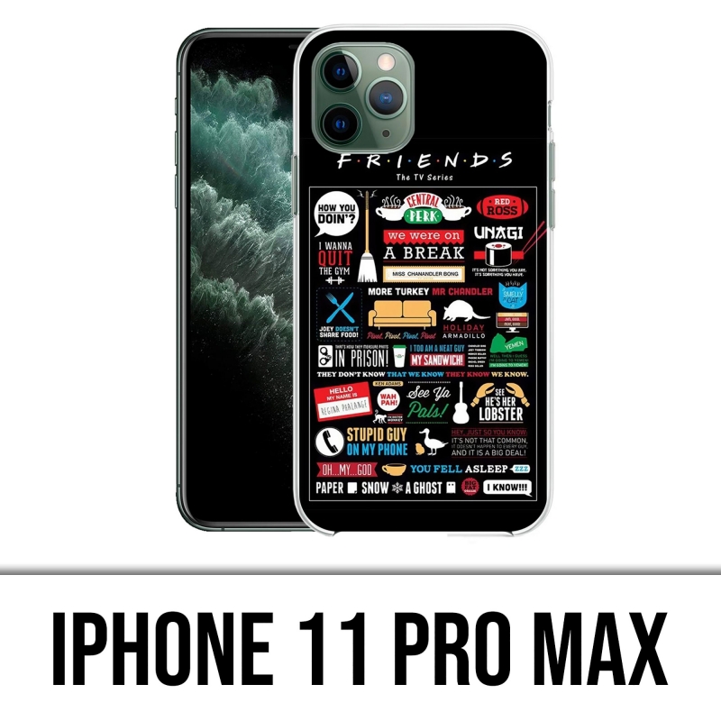 Coque iPhone 11 Pro Max - Friends Logo