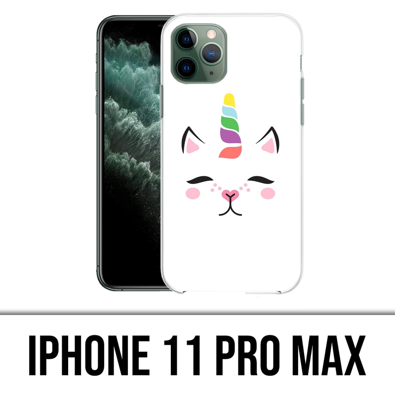 Coque iPhone 11 Pro Max - Gato Unicornio