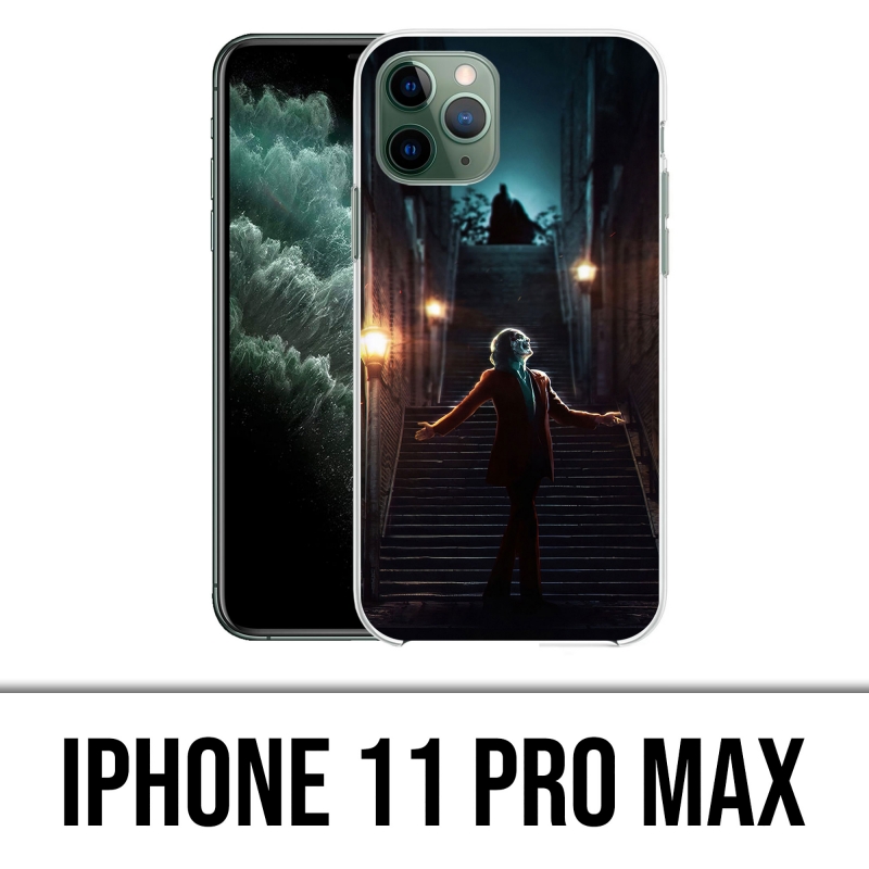 Coque iPhone 11 Pro Max - Joker Batman Chevalier Noir