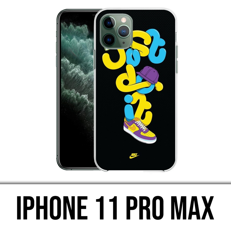 Coque iPhone 11 Pro Max - Nike Just Do It Worm