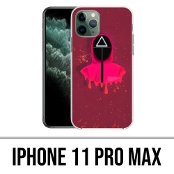 Funda para iPhone 11 Pro Max - Squid Game Soldier Splash