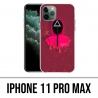 Coque iPhone 11 Pro Max - Squid Game Soldat Splash