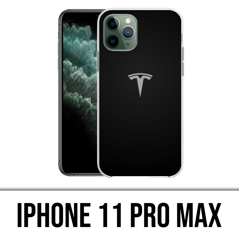 Coque iPhone 11 Pro Max - Tesla Logo