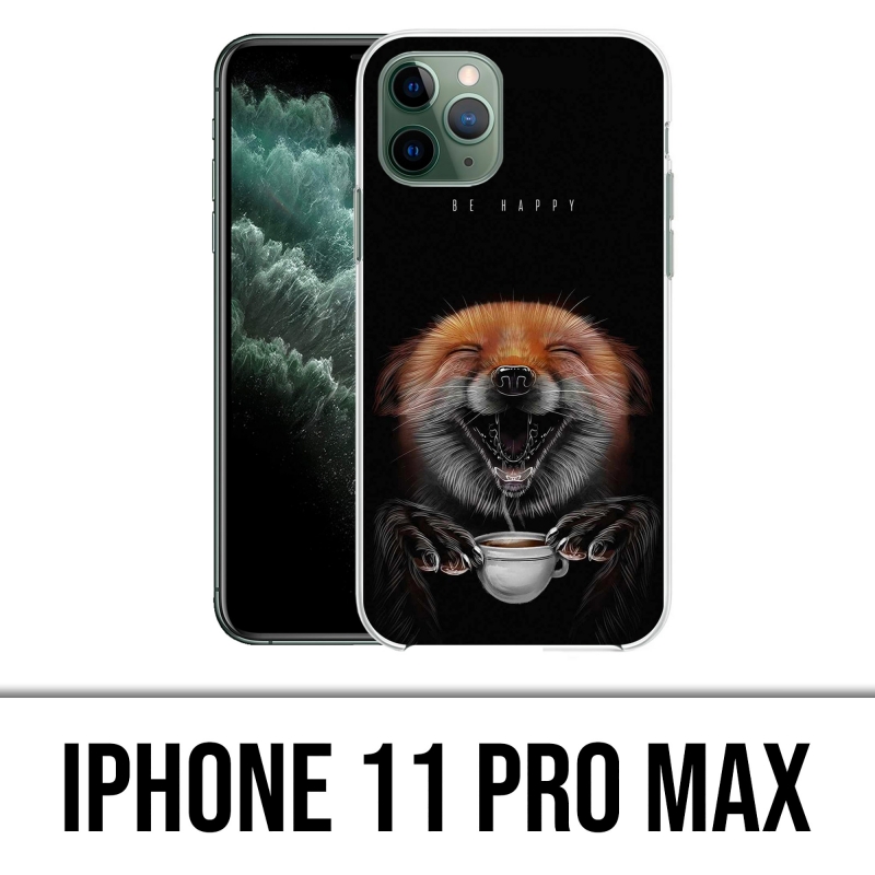 Coque iPhone 11 Pro Max - Be Happy