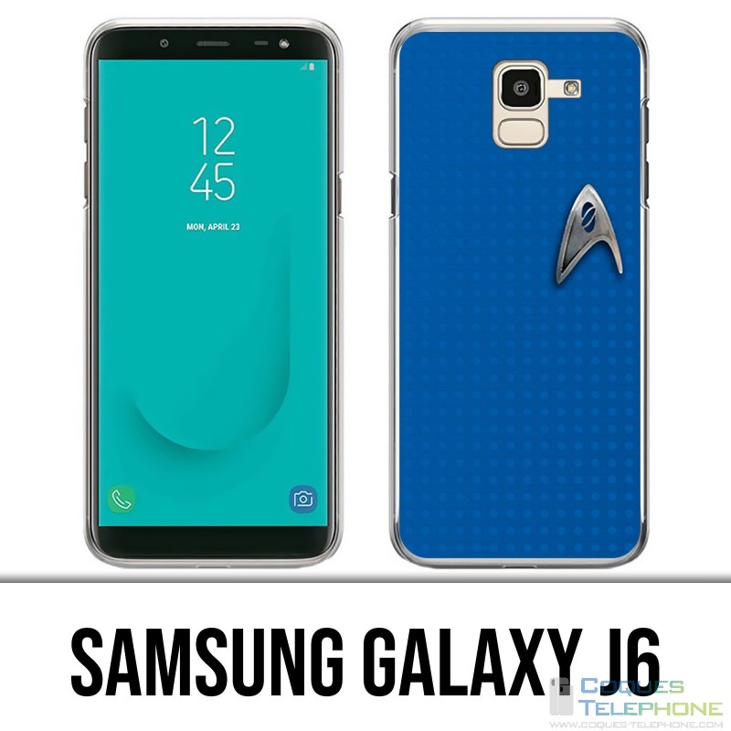 Samsung Galaxy J6 Hülle - Star Trek Blue