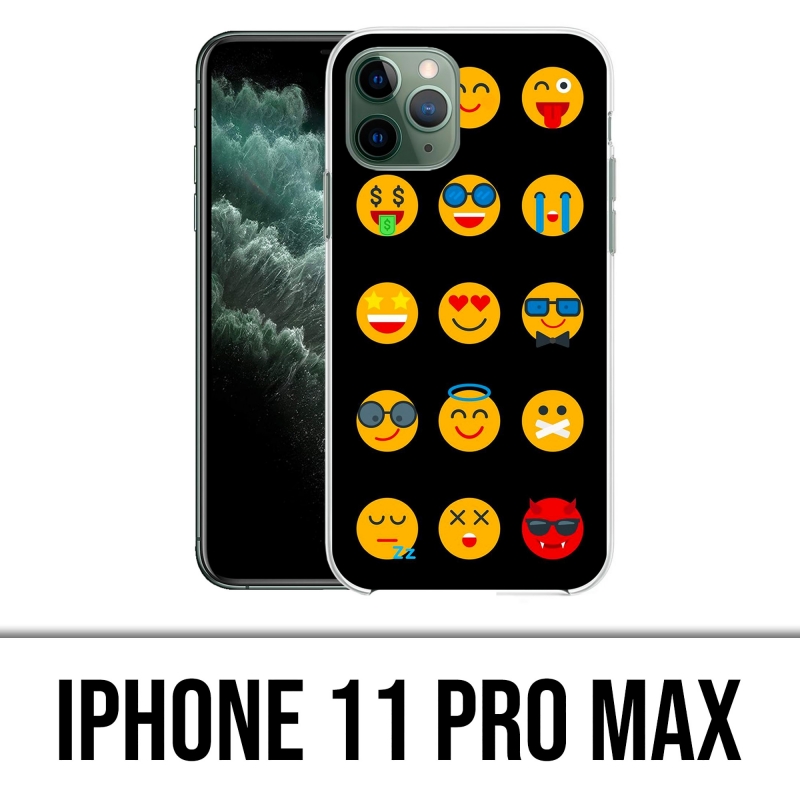 Coque iPhone 11 Pro Max - Emoji