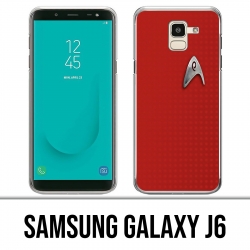 Carcasa Samsung Galaxy J6 - Star Trek Rojo