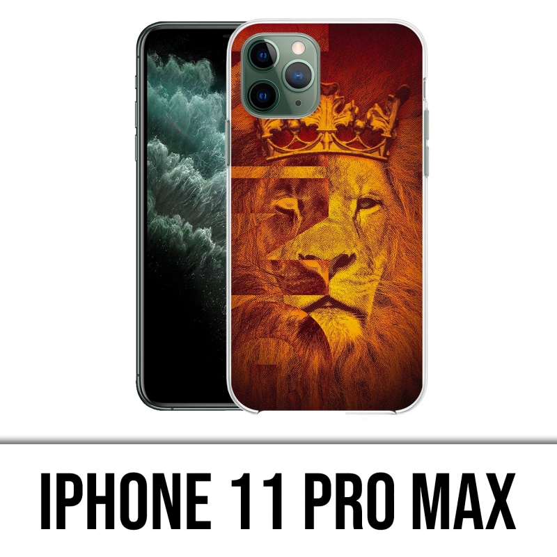 Coque iPhone 11 Pro Max - King Lion
