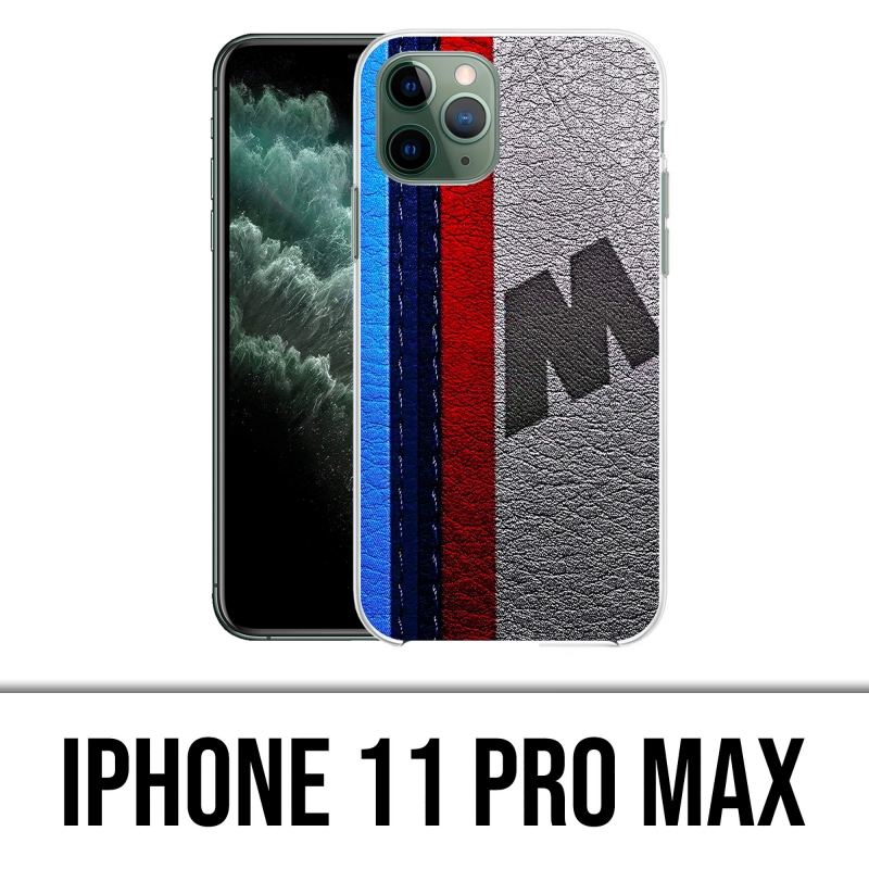 Coque iPhone 11 Pro Max - M Performance Effet Cuir