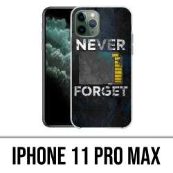 IPhone 11 Pro Max Case - Nie vergessen
