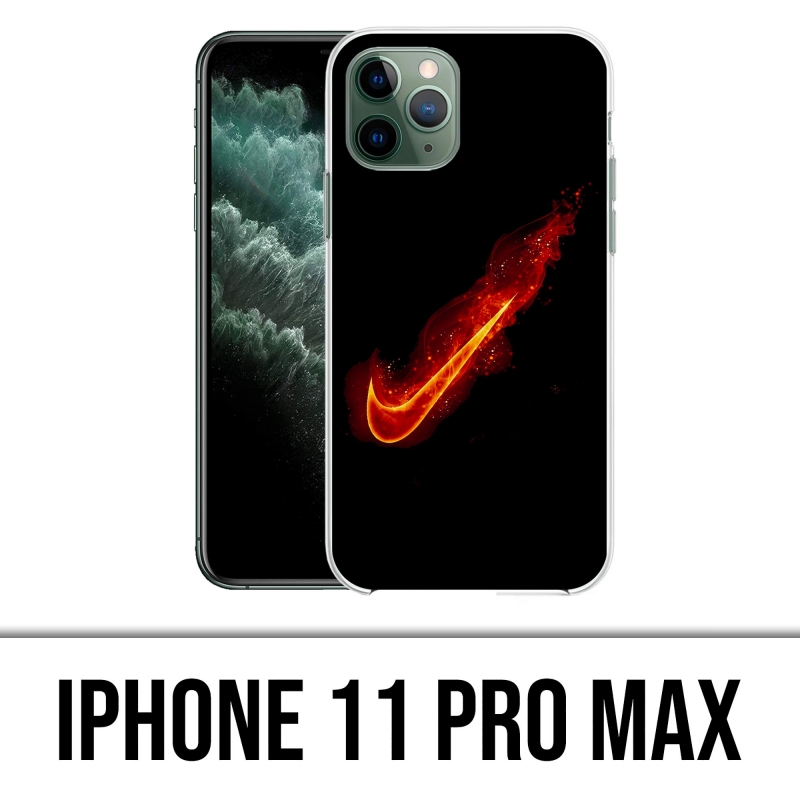 Coque iPhone 11 Pro Max - Nike Feu