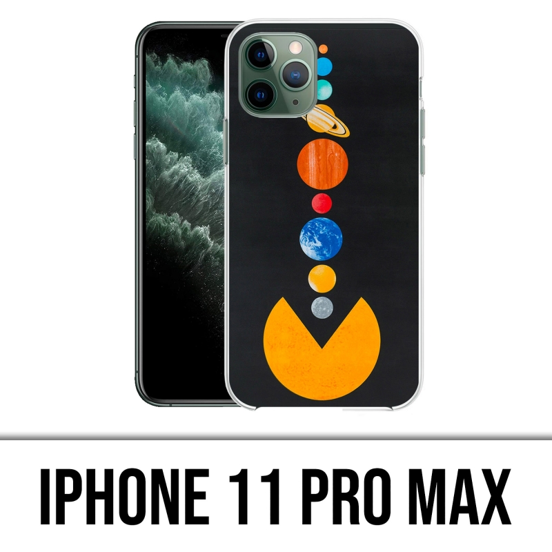Coque iPhone 11 Pro Max - Pacman Solaire
