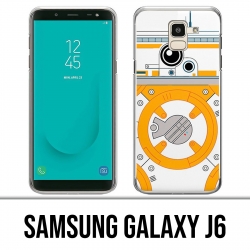 Samsung Galaxy J6 Hülle - Star Wars Bb8 Minimalist