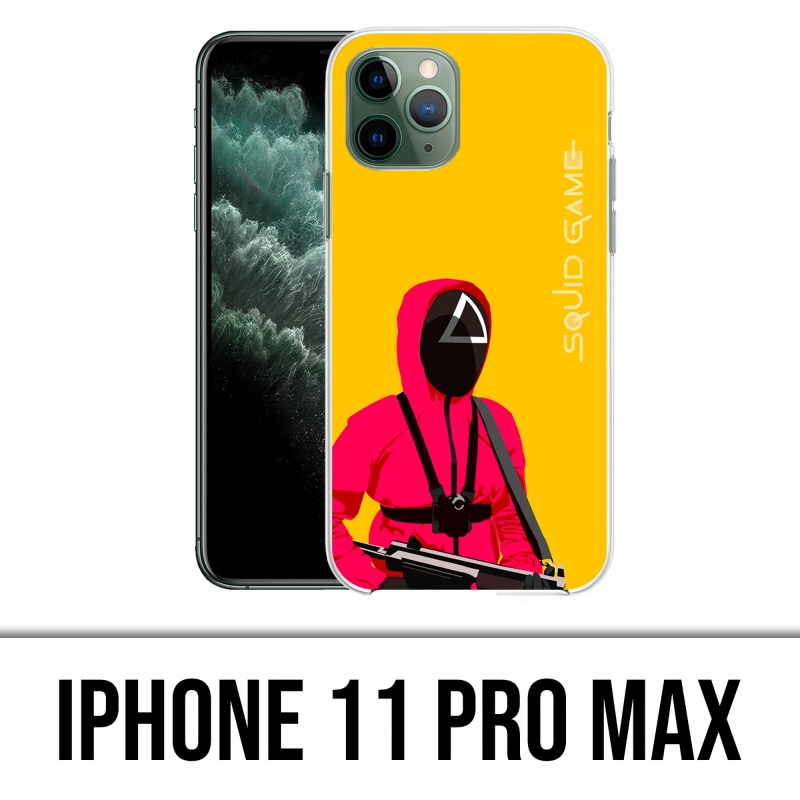 IPhone 11 Pro Max Case - Squid Game Soldier Cartoon