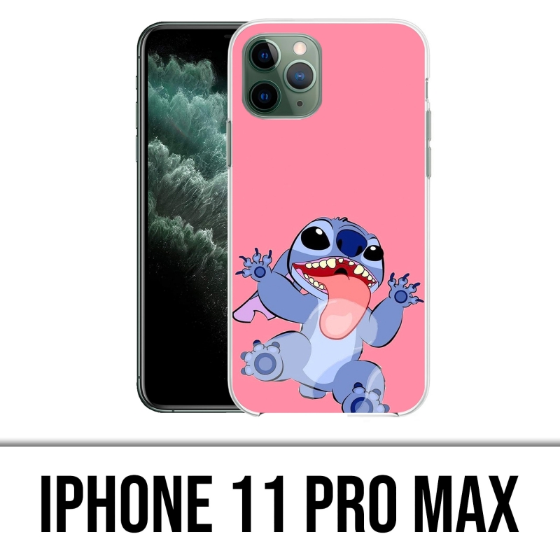 Coque iPhone 11 Pro Max - Stitch Langue