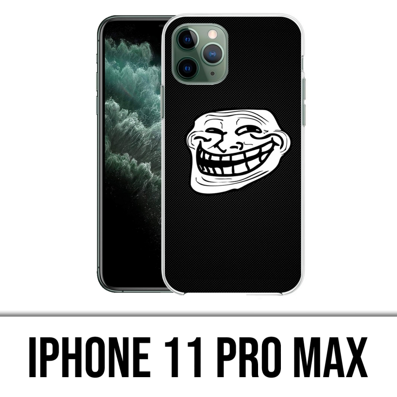 Coque iPhone 11 Pro Max - Troll Face