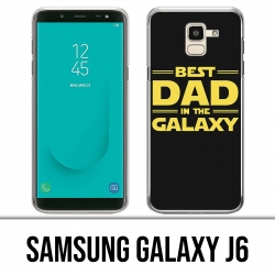 Samsung Galaxy J6 Hülle - Star Wars Bester Vati in der Galaxie