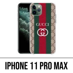 Coque iPhone 11 Pro Max - Gucci Brodé
