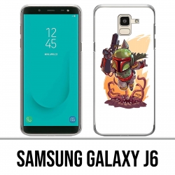 Samsung Galaxy J6 Case - Star Wars Boba Fett Cartoon