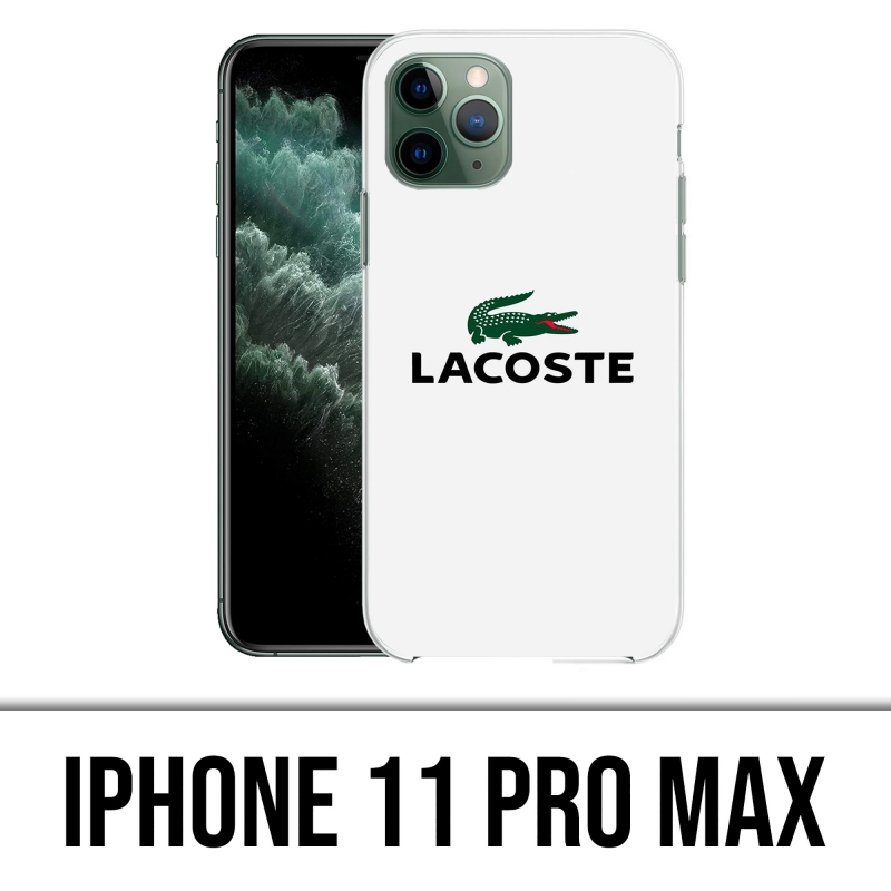 Coque iPhone 11 Pro Max - Lacoste