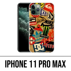 Custodia IPhone 11 Pro Max - Logo Skate Vintage
