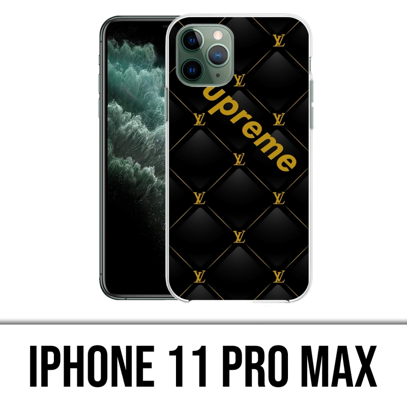 Louis Vuitton & Supreme Logo iPhone 11 Pro Max Case