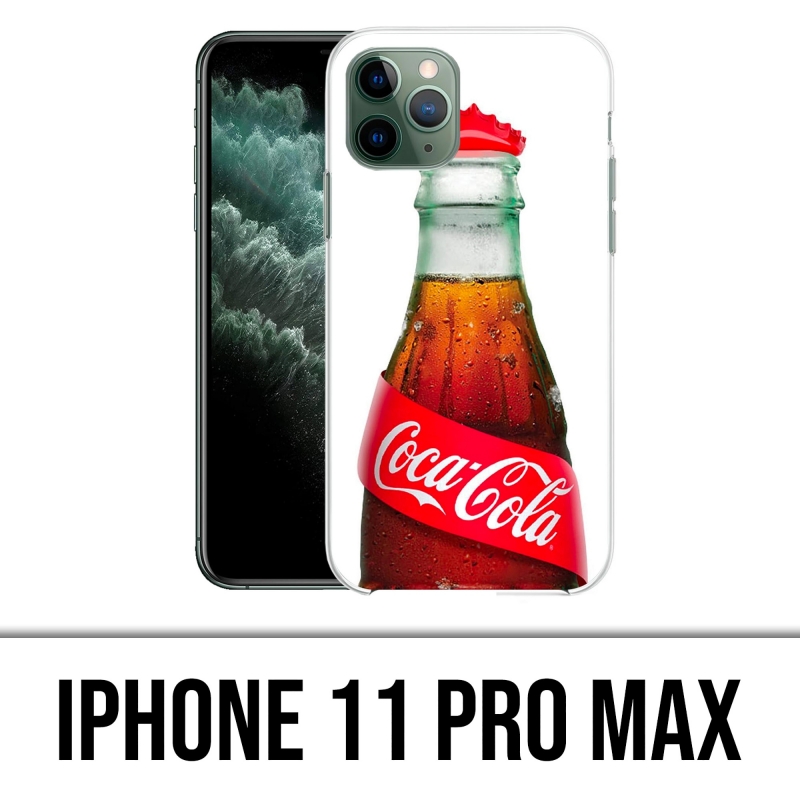 Coque iPhone 11 Pro Max - Bouteille Coca Cola