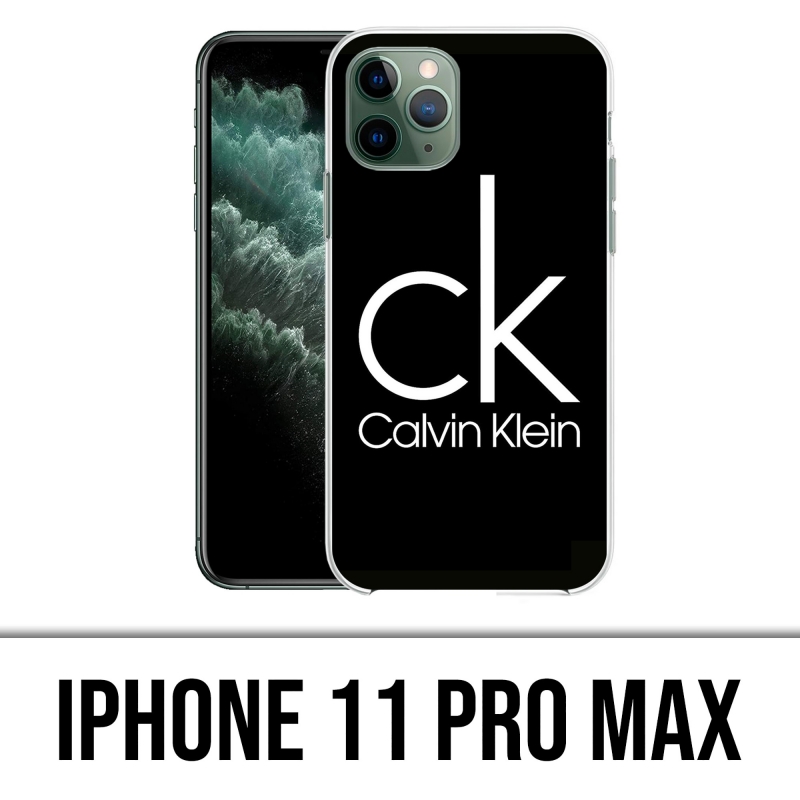 Coque iPhone 11 Pro Max - Calvin Klein Logo Noir