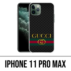 Custodia per iPhone 11 Pro Max - Gucci Gold
