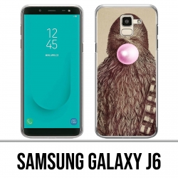 Samsung Galaxy J6 Hülle - Star Wars Chewbacca Kaugummi