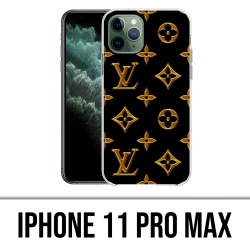 Coque iPhone 11 Pro Max - Louis Vuitton Gold