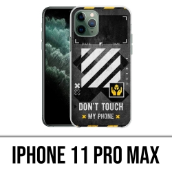 Custodia per iPhone 11 Pro Max - Bianco sporco non toccare il telefono