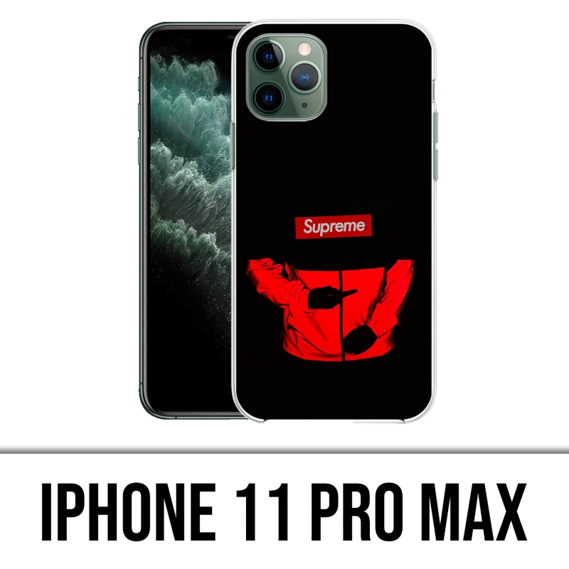 Coque iPhone 11 Pro Max - Supreme Survetement