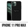 IPhone 11 Pro Max Case - Supreme Vuitton Black