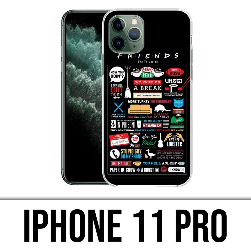 Coque iPhone 11 Pro - Friends Logo