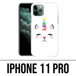 Funda iPhone 11 Pro - Gato Unicornio