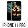 Coque iPhone 11 Pro - Joker Batman On Fire