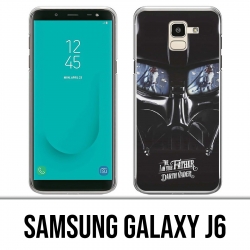 Coque Samsung Galaxy J6 - Star Wars Dark Vador Moustache
