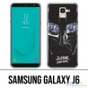 Carcasa Samsung Galaxy J6 - Star Wars Darth Vader Moustache