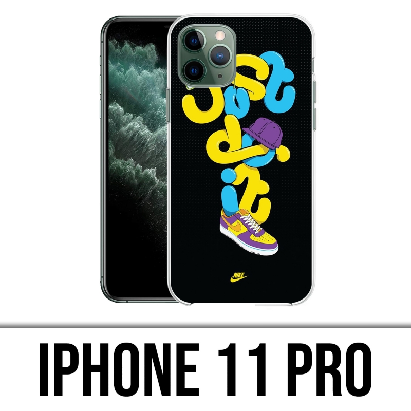 Coque iPhone 11 Pro - Nike Just Do It Worm