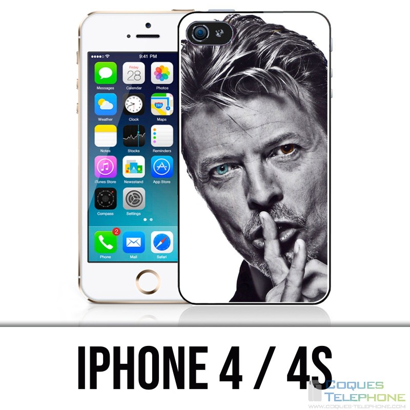 Coque iPhone 4 / 4S - David Bowie Chut