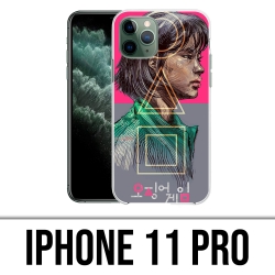 IPhone 11 Pro Case - Squid Game Girl Fanart