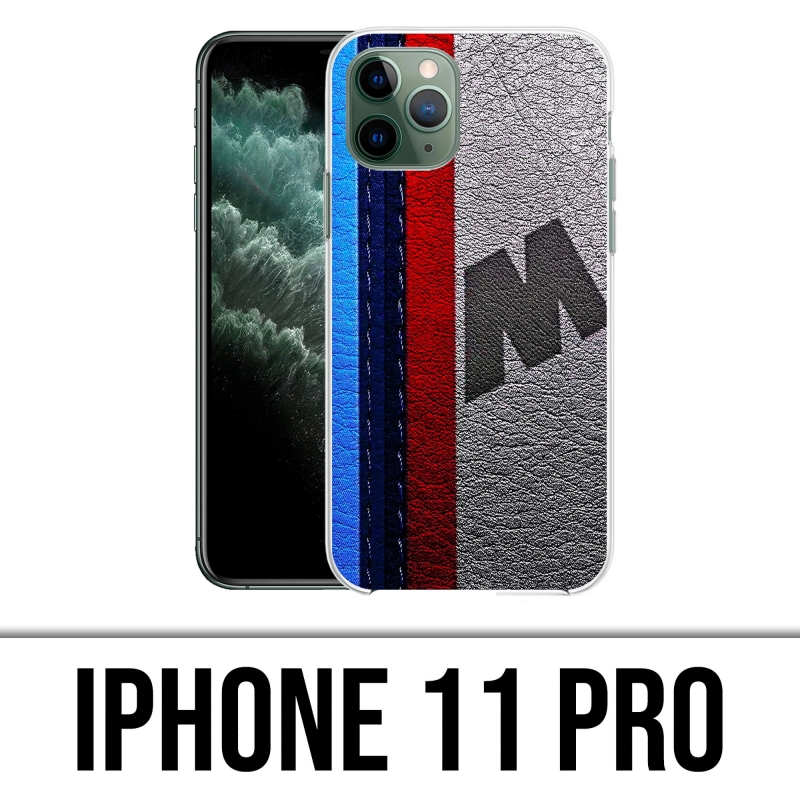 Coque iPhone 11 Pro - M Performance Effet Cuir