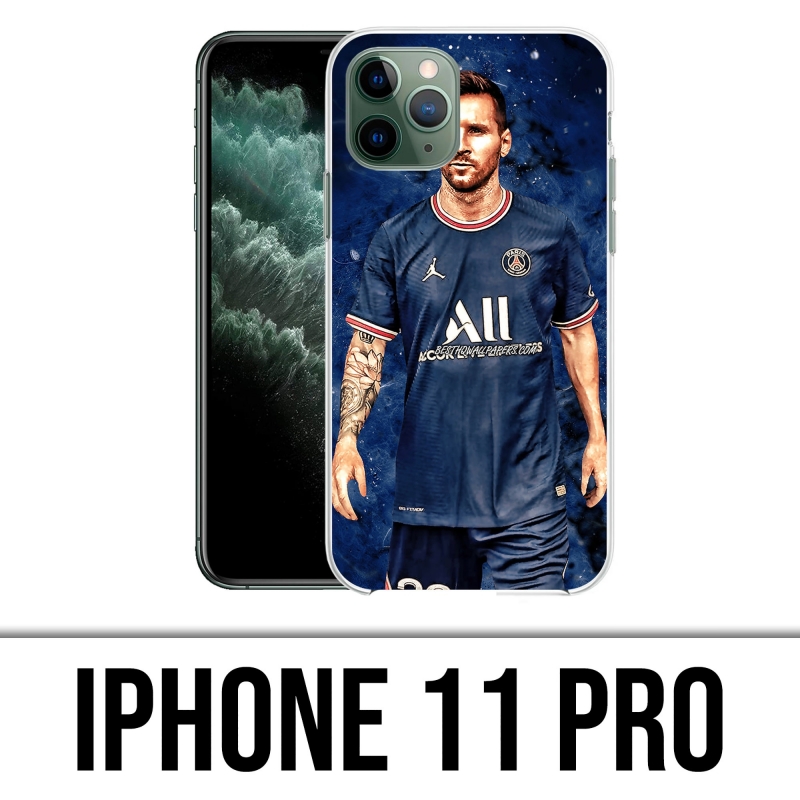 IPhone 11 Pro case - Messi PSG Paris Splash