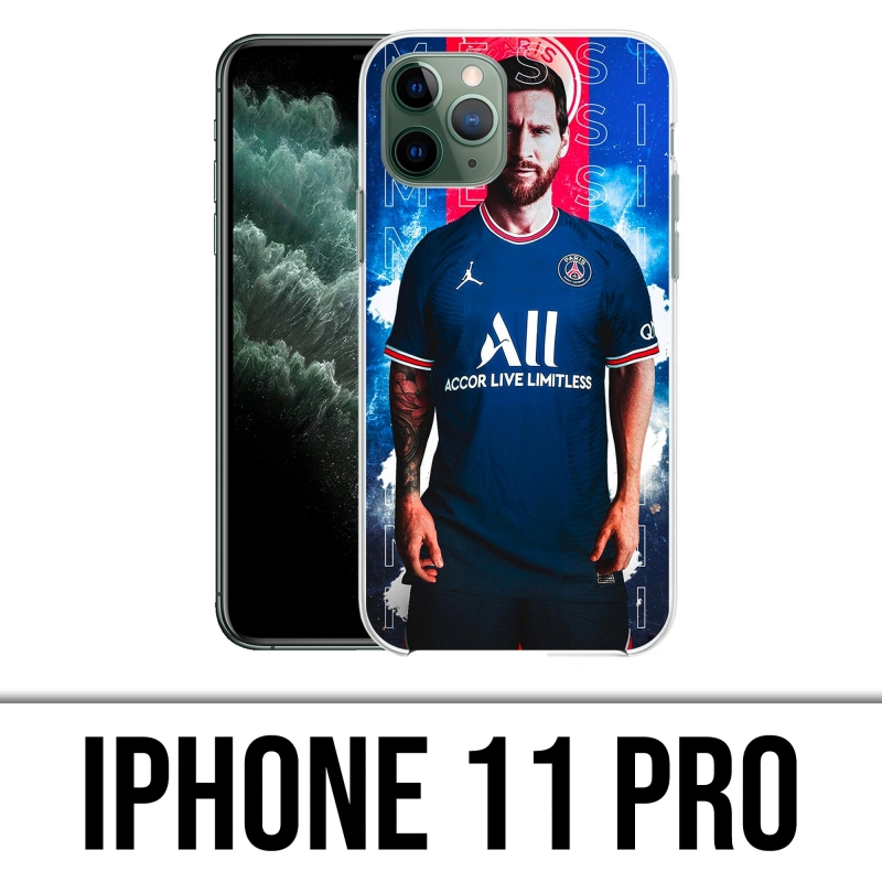 Coque iPhone 11 Pro - Messi PSG